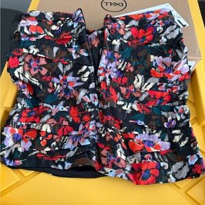 Zara Multicolor Floral Skirt